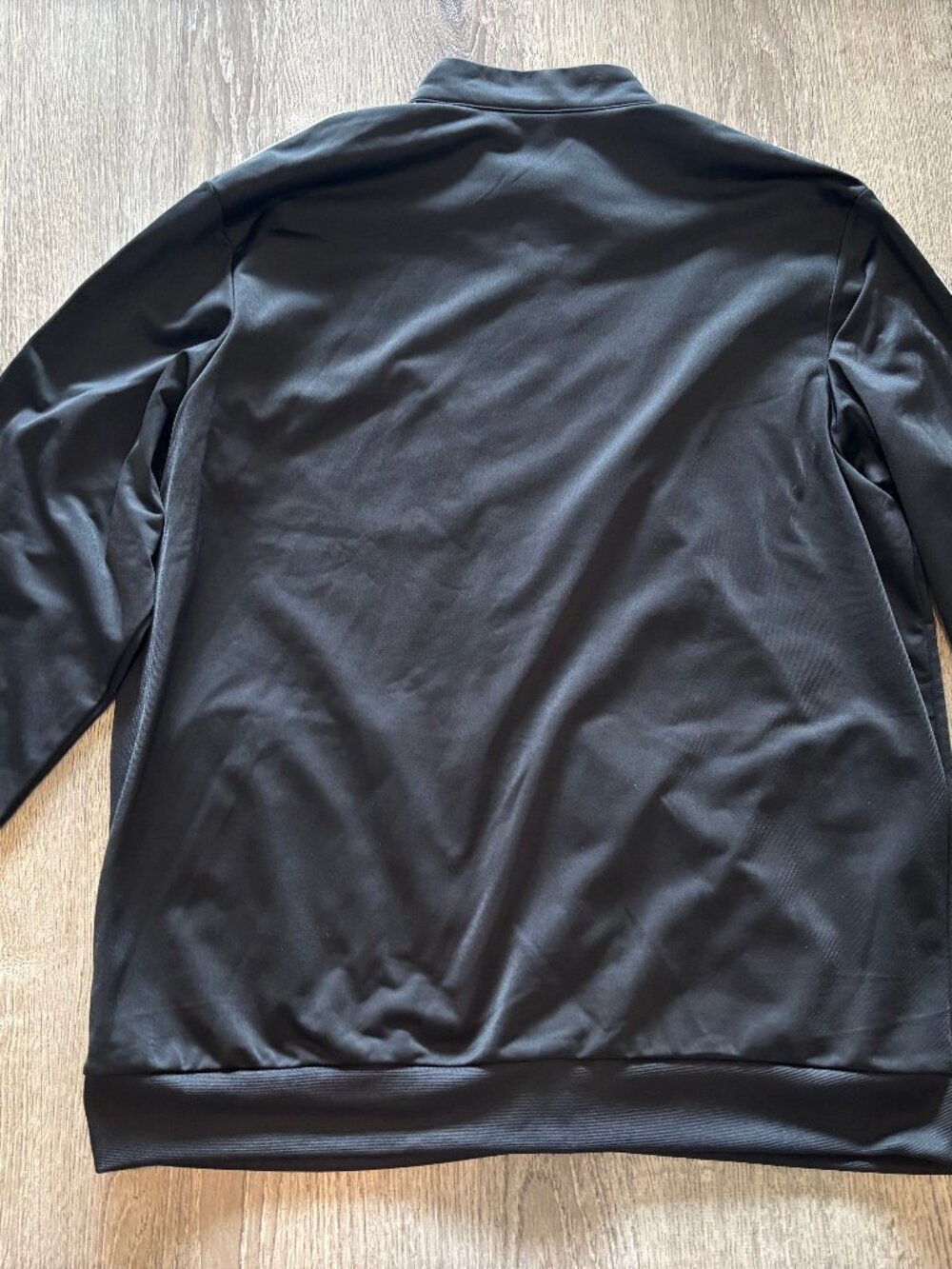 ADIDAS 3Lines Black zipper top XXL - Picture 3 of 3